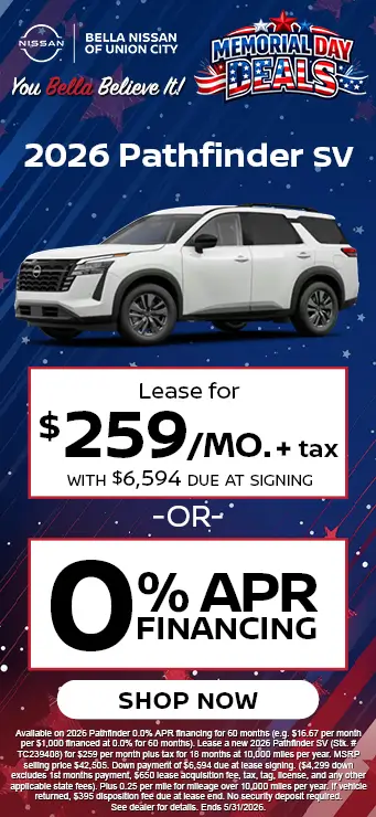 2026 Nissan Pathfinder SV